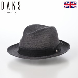 DAKS ダックス 中折れハット ソフトハット 帽子 春 夏 メンズ レディース ソフト帽 アウトドア 行楽 イギリス ブランド ファッション小物