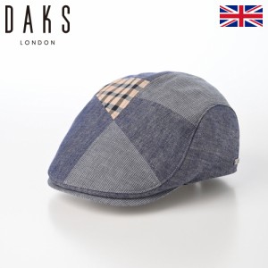 DAKS 帽子 ハンチング帽 メンズ レディース キャップ 鳥打帽 おしゃれ カジュアル 送料無料 イギリス ブランド ダックス Hunting Pattern