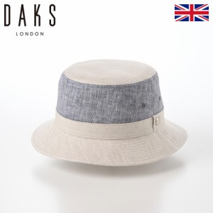 DAKS バケットハット サファリハット 帽子 メンズ レディース ソフトハット おしゃれ カジュアル 送料無料 日本製 イギリス ブランド ダ