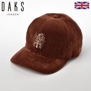 DAKS ダックス キャップ 帽子 メンズ 秋 冬 ブランド 大きいサイズ サイズ調整可 紳士帽 レディース カジュアルCAP ブランドロゴ プレゼ