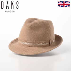 DAKS ダックス 中折れハット ソフトハット 帽子 メンズ レディース 紳士帽 大きいサイズ 秋 冬 フェルト ソフト帽 中折れ帽 カジュアル 