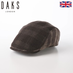 DAKS ダックス ハンチング帽 キャップ CAP 帽子 メンズ レディース 紳士 秋 冬 大きいサイズ おしゃれ カジュアル 大きめ 小さめ サイズ