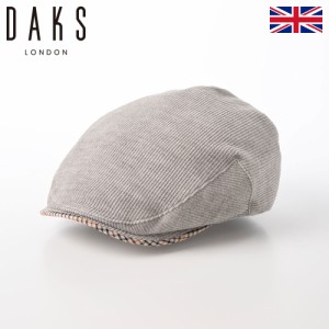 DAKS ダックス ハンチング帽 キャップ CAP 帽子 メンズ レディース 紳士 秋 冬 大きいサイズ おしゃれ カジュアル シンプル 防寒 暖かい 