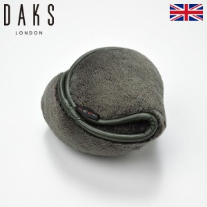 DAKS ダックス 耳当て メンズ レディース 秋 冬 EarMuff（イヤーマフ） D5814 カーキ