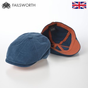 Failsworth ハンチング帽 キャスケット 春 夏 メンズ レディース キャップ CAP 鳥打帽 大きいサイズ カジュアル 普段使い シンプル タウ