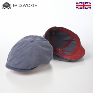 Failsworth ハンチング帽 キャスケット 春 夏 メンズ レディース キャップ CAP 鳥打帽 大きいサイズ カジュアル 普段使い シンプル タウ