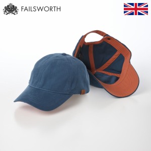 FAILSWORTH キャップ CAP 帽子 春 夏 メンズ レディース 大きいサイズ シンプル おしゃれ フリーサイズ サイズ調整 英国 ブランド ファッ