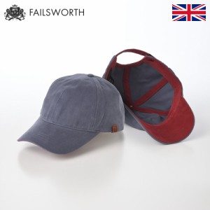 FAILSWORTH キャップ CAP 帽子 春 夏 メンズ レディース 大きいサイズ シンプル おしゃれ フリーサイズ サイズ調整 英国 ブランド ファッ
