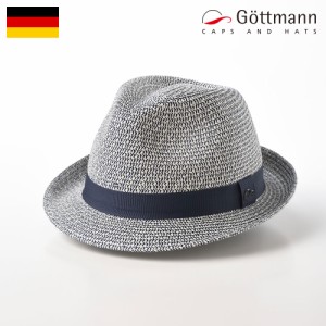 Gottmann 帽子 中折れハット ストローハット メンズ レディース 春 夏 大きいサイズ ソフトハット 涼しい カジュアル おしゃれ 普段使い 