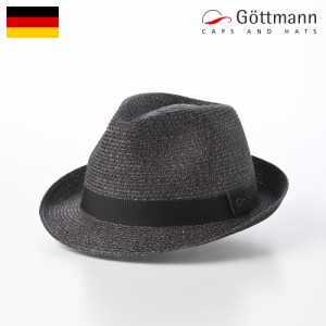 Gottmann 帽子 中折れハット メンズ レディース 春 夏 大きいサイズ ソフトハット ストローハット 涼しい シンプル カジュアル おしゃれ 