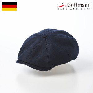 Gottmann キャスケット帽 メンズ 帽子 秋 冬 大きめ ブランド キャップ CAP ニュースボーイキャップ カジュアル おしゃれ 普段使い レデ