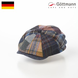 Gottmann キャスケット帽 帽子 ニュースボーイキャップ CAP ハンチング帽 メンズ レディース 秋 冬 大きいサイズ カジュアル おしゃれ 普
