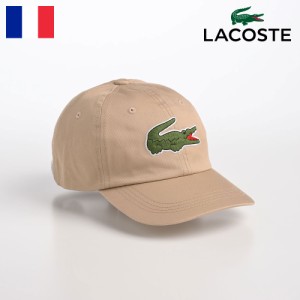 LACOSTE ラコステ 帽子 ロゴキャップ 春夏秋冬 メンズ レディース CAP カジュアル UVカット 紫外線対策 オールシーズン ワニロゴ サイズ