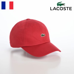 LACOSTE ラコステ 帽子 ロゴキャップ CAP 春 夏 秋 冬 メンズ レディース ベースボールキャップ カジュアル シンプル ワニロゴ  スポーツ