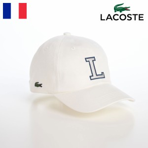 LACOSTE ラコステ 帽子 ロゴキャップ CAP 春 夏 秋 冬 メンズ レディース ベースボールキャップ シンプル ワニロゴ スポーツ ユニセック