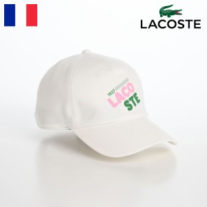 LACOSTE ラコステ 帽子 コットンキャップ CAP 春夏秋冬 メンズ レディース 野球帽 ベースボールキャップ ワニロゴ 普段使い スポーツ ア