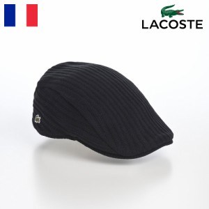 LACOSTE ラコステ 帽子 ハンチング帽 メンズ レディース 春 夏 キャップ CAP ハンチングベレー 鳥打帽 シンプル カジュアル ワニロゴ フ