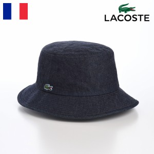 LACOSTE バケットハット 帽子 メンズ レディース 春 夏 秋 冬 サファリハット カジュアル ワニロゴ アウトドア タウンユース ユニセック