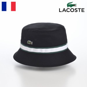 LACOSTE ラコステ バケットハット 帽子 メンズ レディース 春 夏 秋 冬 サファリハット カジュアル ワニロゴ クラッシャブル アウトドア 