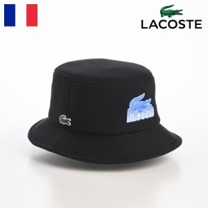 LACOSTE ラコステ バケットハット 帽子 メンズ レディース 春 夏 秋 冬 サファリハット カジュアル ワニロゴ サイズ調整 アウトドア タウ