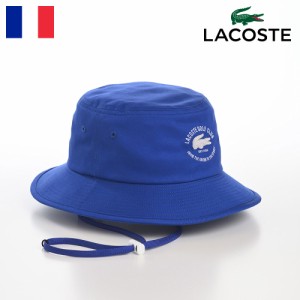 LACOSTE ラコステ バケットハット 帽子 メンズ レディース 春 夏 秋 冬 サファリハット カジュアル シンプル ロゴ アウトドア タウンユー