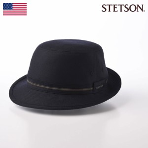 ステットソン 帽子 アルペンハット つば短 トリルビー メンズ 紳士 秋 冬 ブランド カジュアル 普段使い サイズ調整 おしゃれ シンプル 