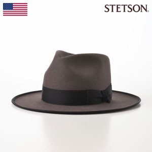 STETSON ステットソン 中折れハット ラビットフェルト 帽子 フェルトハット フェドラ メンズ レディース 紳士帽 秋 冬 大きいサイズ フォ