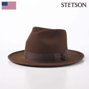 STETSON ステットソン 中折れハット ラビットフェルト 帽子 フェルトハット フェドラ メンズ レディース 紳士帽 秋 冬 大きいサイズ フォ