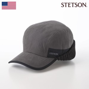 STETSON ステットソン キャップ CAP 帽子 耳当て付き ブランド メンズ レディース 紳士 秋 冬 大きいサイズ アメカジ カジュアル おしゃ