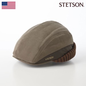 STETSON ステットソン ハンチング帽 耳当て付き キャップ CAP 帽子 ブランド メンズ レディース 紳士 秋 冬 大きいサイズ アメカジ カジ