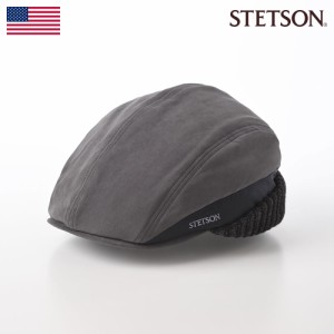 STETSON ステットソン ハンチング帽 耳当て付き キャップ CAP 帽子 ブランド メンズ レディース 紳士 秋 冬 大きいサイズ アメカジ カジ