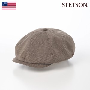 STETSON ステットソン 帽子 キャスケット帽 メンズ レディース キャップ ハンチング帽 春 夏 おしゃれ カジュアル 送料無料 SOALON GLEN 