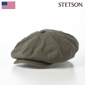STETSON ステットソン 帽子 キャスケット帽 メンズ レディース キャップ ハンチング帽 春 夏 おしゃれ カジュアル 送料無料 LINEN CASQUE