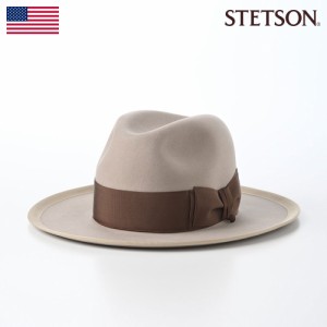 STETSON 帽子 中折れハット フェルト帽 メンズ レディース 秋 冬 紳士帽 ブランド 大きいサイズ シンプル フォーマル カジュアル おしゃ