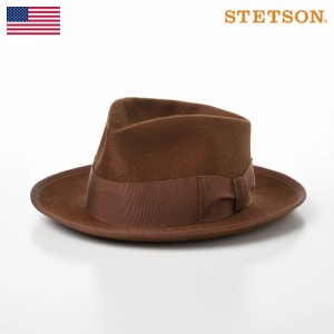 STETSON ステットソン 帽子 オープンクラウン フェルトハット メンズ 秋 冬 中折れハット フェドラハット フェルト帽 大きいサイズ レデ