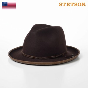 STETSON ステットソン 帽子 ラビットフェルトハット メンズ 秋 冬 中折れハット フェドラハット 大きいサイズ レディース 紳士帽 ソフト