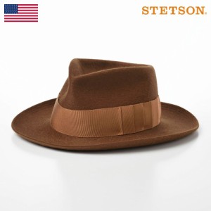 STETSON ステットソン 帽子 中折れハット オープンクラウン フェルトハット メンズ 秋 冬 フェドラハット フェルト帽 大きいサイズ レデ