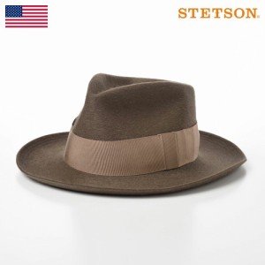 STETSON ステットソン 帽子 中折れハット オープンクラウン フェルトハット メンズ 秋 冬 フェドラハット フェルト帽 大きいサイズ レデ