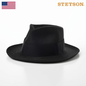 STETSON ステットソン 帽子 中折れハット オープンクラウン フェルトハット メンズ 秋 冬 フェドラハット フェルト帽 大きいサイズ レデ