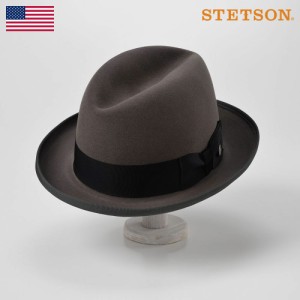 STETSON ステットソン フェルトハット オープンクラウン 帽子 中折れハット ソフトハット 秋 冬 メンズ レディース 紳士帽 ラビット ビー