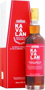 【クール配送】カバラン オロロソ・シェリー・オーク シングル・モルト 700ml (ウイスキー)