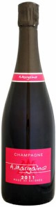 【クール配送】A.マルゲーヌ ロゼ・ド・セニエ エクストラ・ブリュット プルミエ・クリュ [2011]750ml