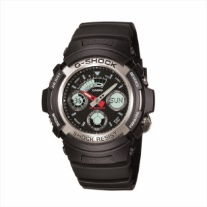 カシオ CASIO 腕時計 メンズ G-SHOCK ジーショック Gショック AW-590-1AJF 黒