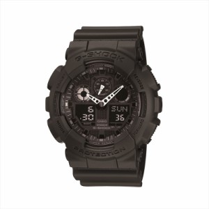 カシオ CASIO 腕時計 メンズ G-SHOCK ジーショック Gショック GA-100-1A1JF 黒