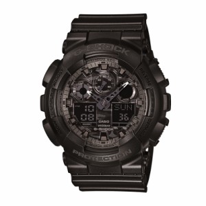 カシオ CASIO 腕時計 メンズ G-SHOCK ジーショック Gショック GA-100CF-1AJF 黒