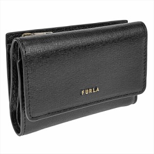 フルラ FURLA 三つ折 財布 PCZ0UNO-B30000 ONYX レザー