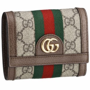 グッチ GUCCI 三つ折財布 OPHIDIA 523174-96IWG B.EB/N.ACERO/VRV