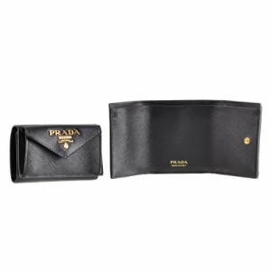 プラダ PRADA 三つ折 財布 1MH021 NERO