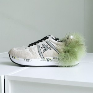 【半額以下・SALE】PREMIATA WHITE プレミアータ ホワイト / プレミアータホワイト レディース 厚底 大人スニーカー 本革 レザースニーカ