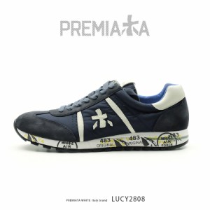 【2019AW 追加入荷予定！】PREMIATA WHITE プレミアータ ホワイト  LUCY（pre-lucy2808）ネイビー インポートシューズ 返品可 交換無料　